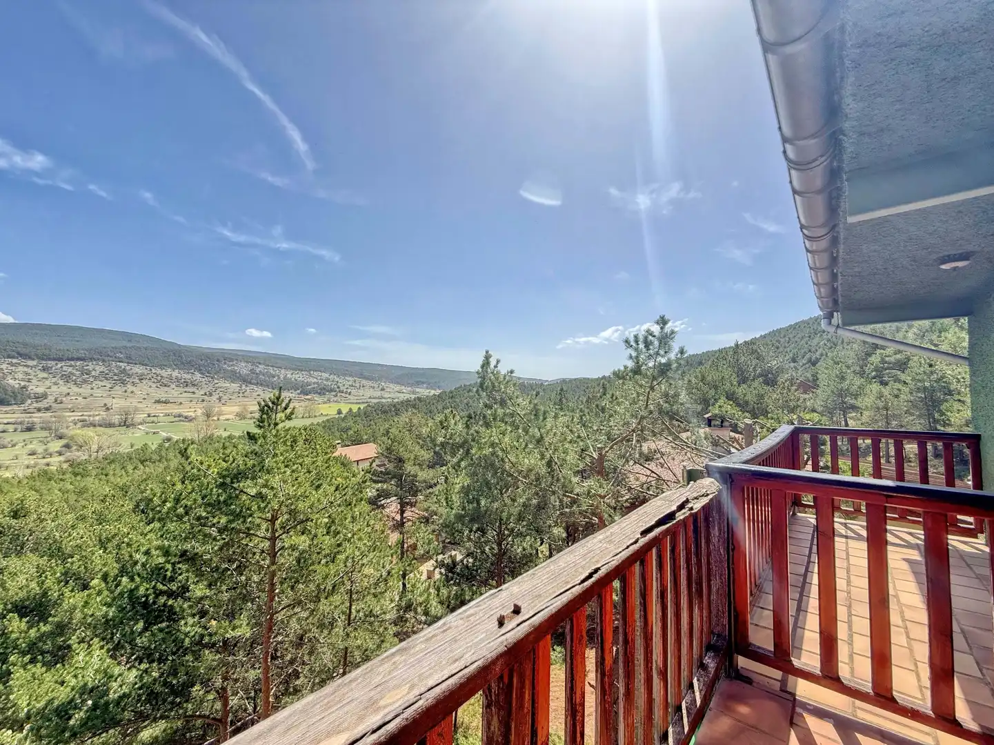 Balcony of Flat for sale in Alcalá de la Selva  with Heating and Terrace