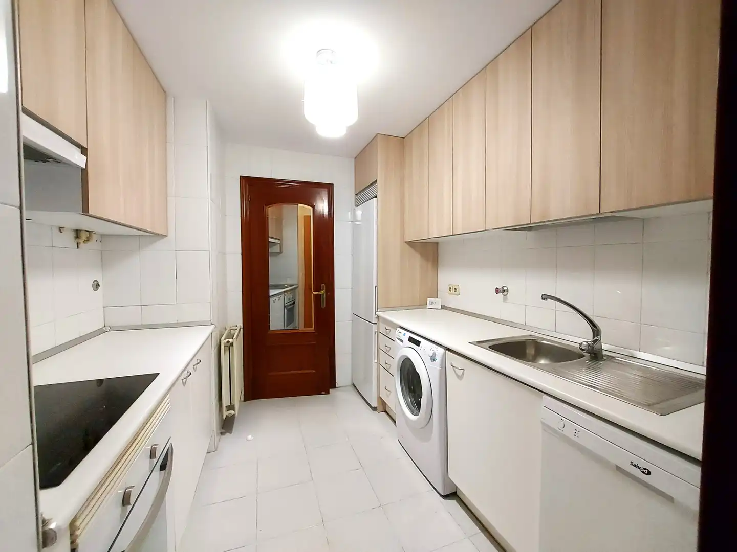 Cocina de Piso de alquiler en Madrid con Aire acondicionado, Calefacción y Parquet