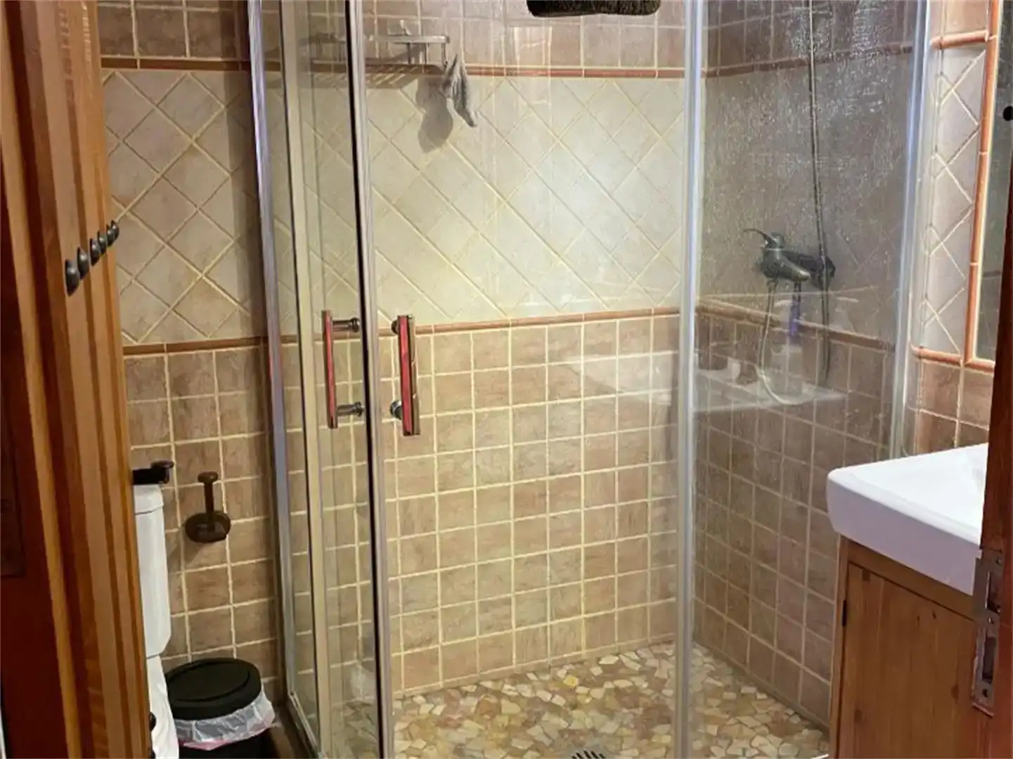 Bathroom of Flat for rent in Vejer de la Frontera  with Air Conditioner and Furnished
