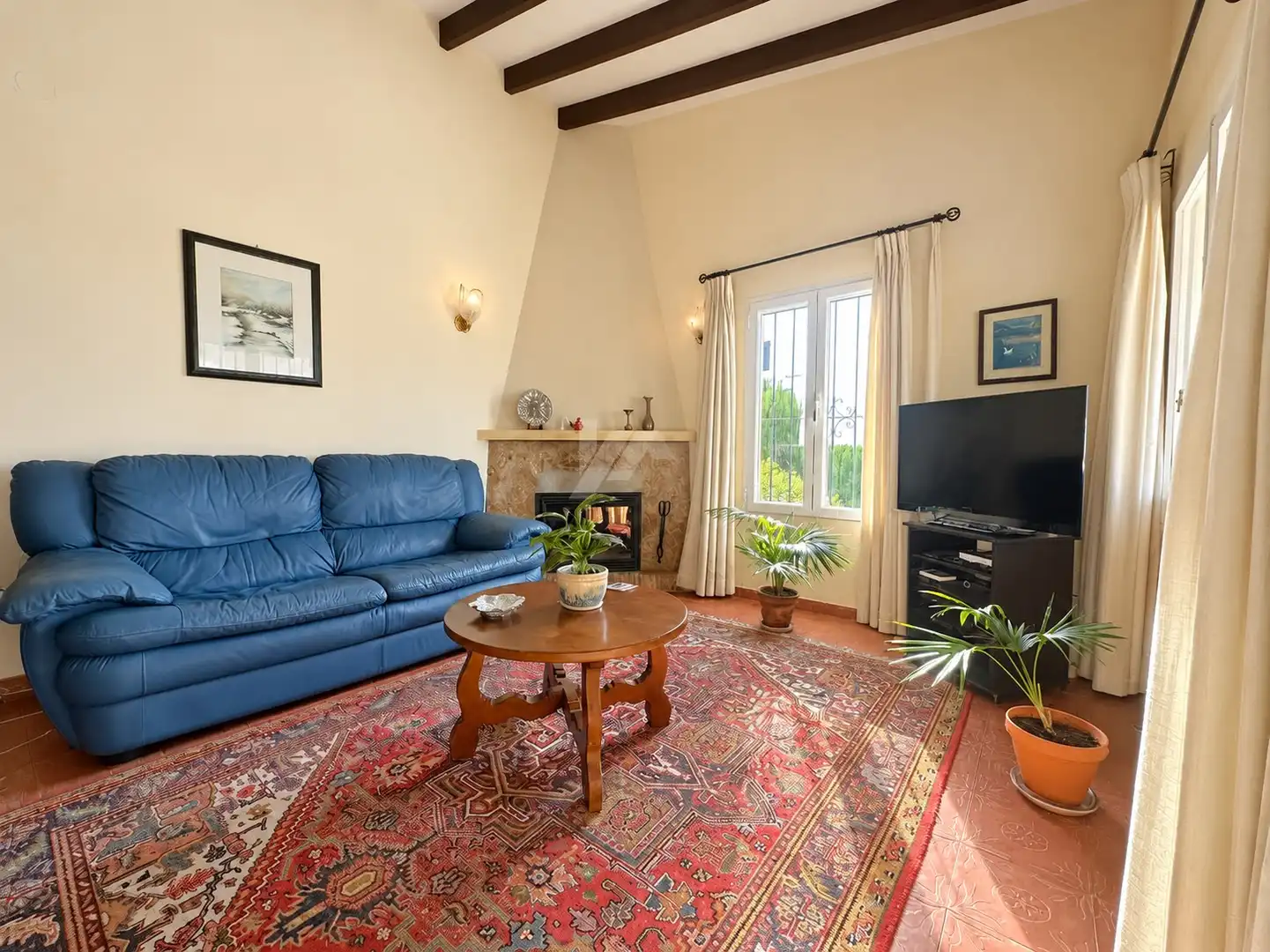 Sala d'estar de Casa o xalet en venda en Benimeit - Tabaira