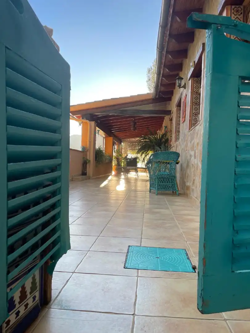 Terrace of Country homes for sale in Castell de Castells  with Air Conditioner, Heating and Private garden