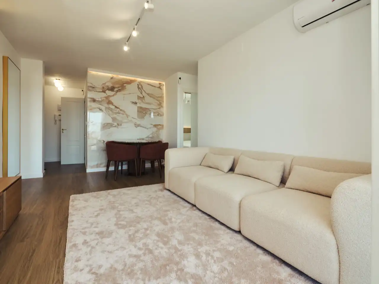 Wohnzimmer von Wohnungen zum Verkauf in Torrevieja mit Klimaanlage, Heizung und Terrasse