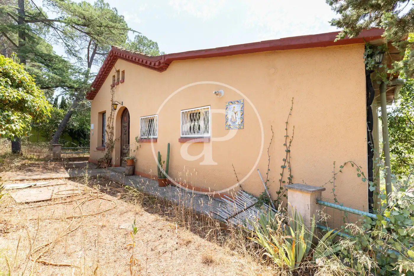Exterior view of Houses for sale in Sant Cugat del Vallès  with Heating and Private garden