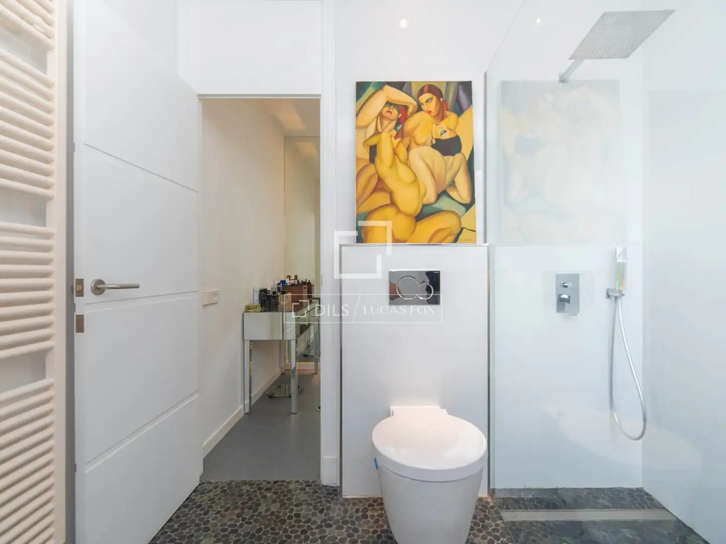Bathroom of Houses for sale in Santa Eulària des Riu  with Air Conditioner, Heating and Terrace