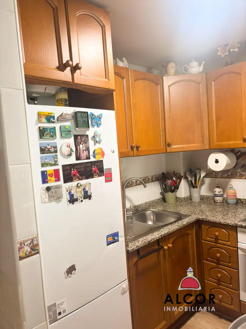 Kitchen of Flat for sale in Benicarló  with Air Conditioner, Parquet flooring and Terrace