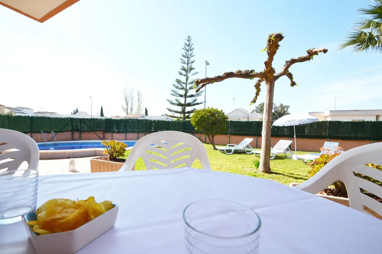 Jardín de Casa o chalet en venta en Deltebre con Aire acondicionado, Jardín privado y Terraza