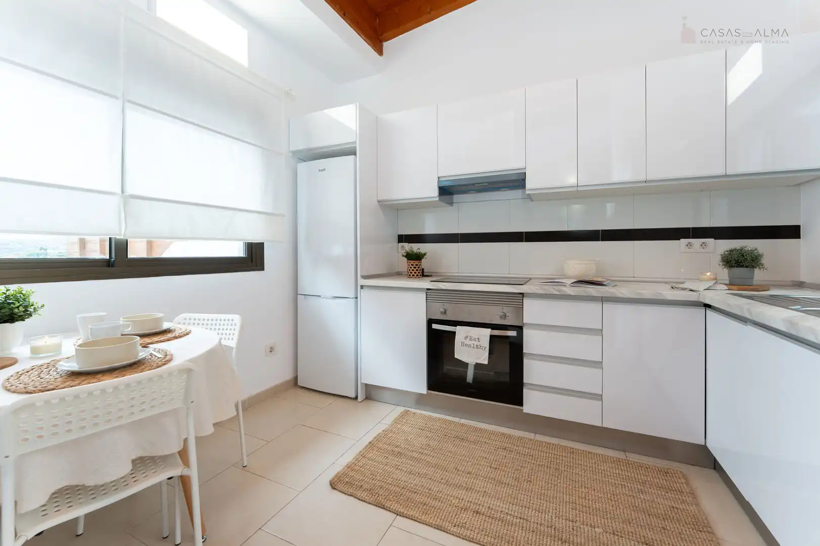 Cocina de Casa adosada en venta en Teror con Terraza, Horno y Lavadora