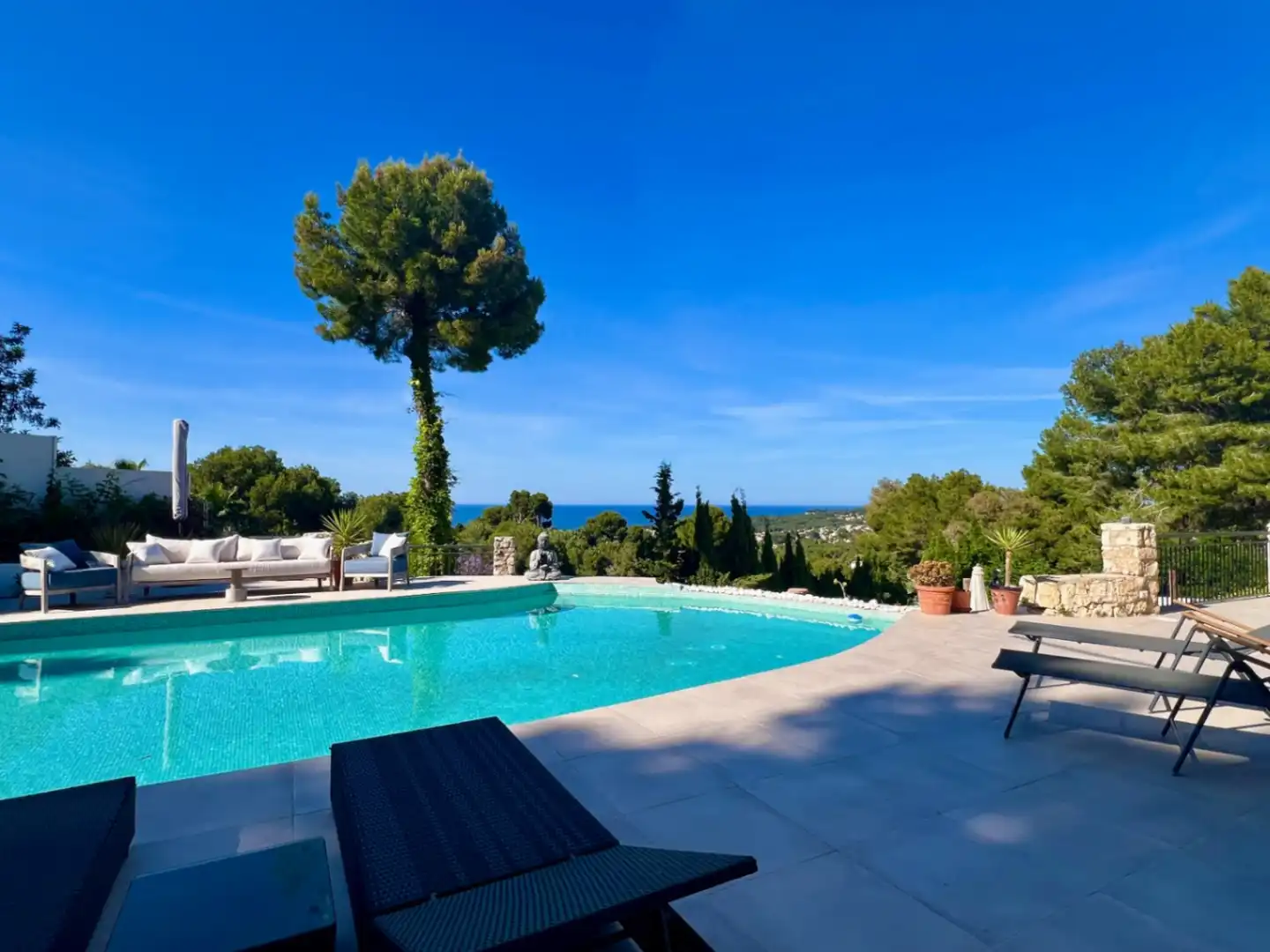 Swimming pool of Houses for sale in Jávea / Xàbia  with Air Conditioner, Heating and Terrace