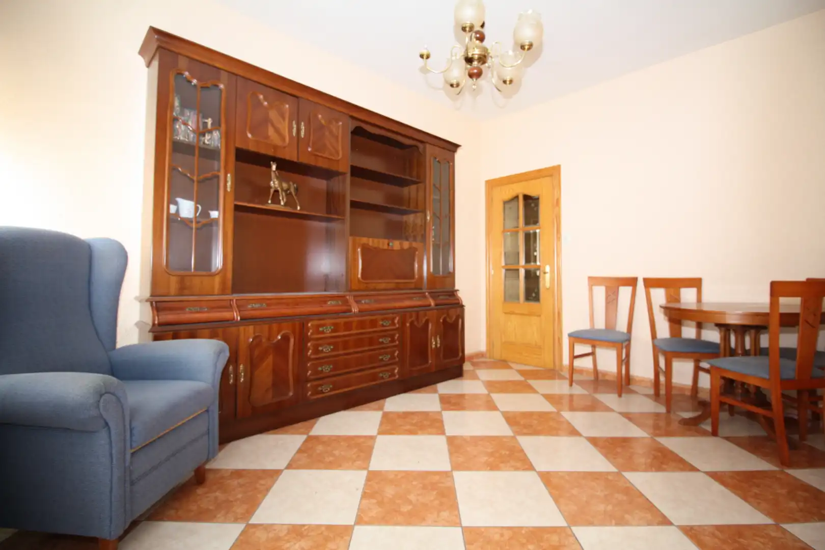 Wohnzimmer von Wohnung zum Verkauf in Valladolid mit Heizung, Terrasse und Ofen