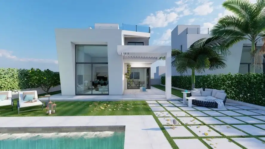 Casa con piscina en venta en Balcón de Finestrat - Terra Marina