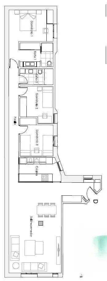 Wohnung zum Verkauf in Madrid mit Klimaanlage, Heizung und Schwimmbad