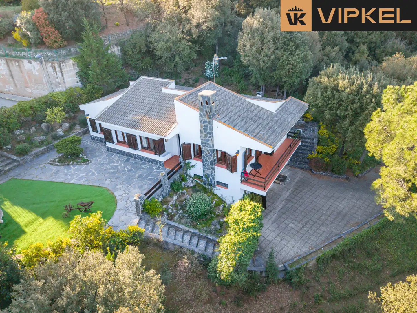 Vista exterior de Casa o chalet en venta en Sant Pere de Vilamajor con Calefacción, Jardín privado y Terraza