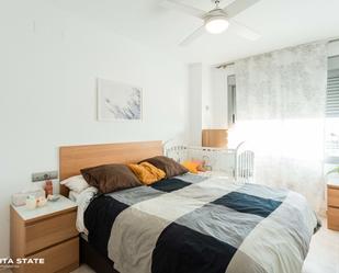 Bedroom of Flat for sale in  Almería Capital  with Air Conditioner, Private garden and Terrace