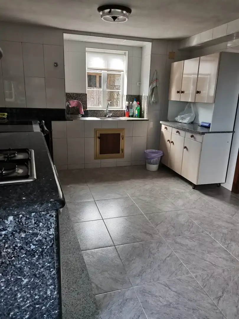 Cocina de Finca rústica en venta en Mazaricos con Calefacción, Jardín privado y Trastero