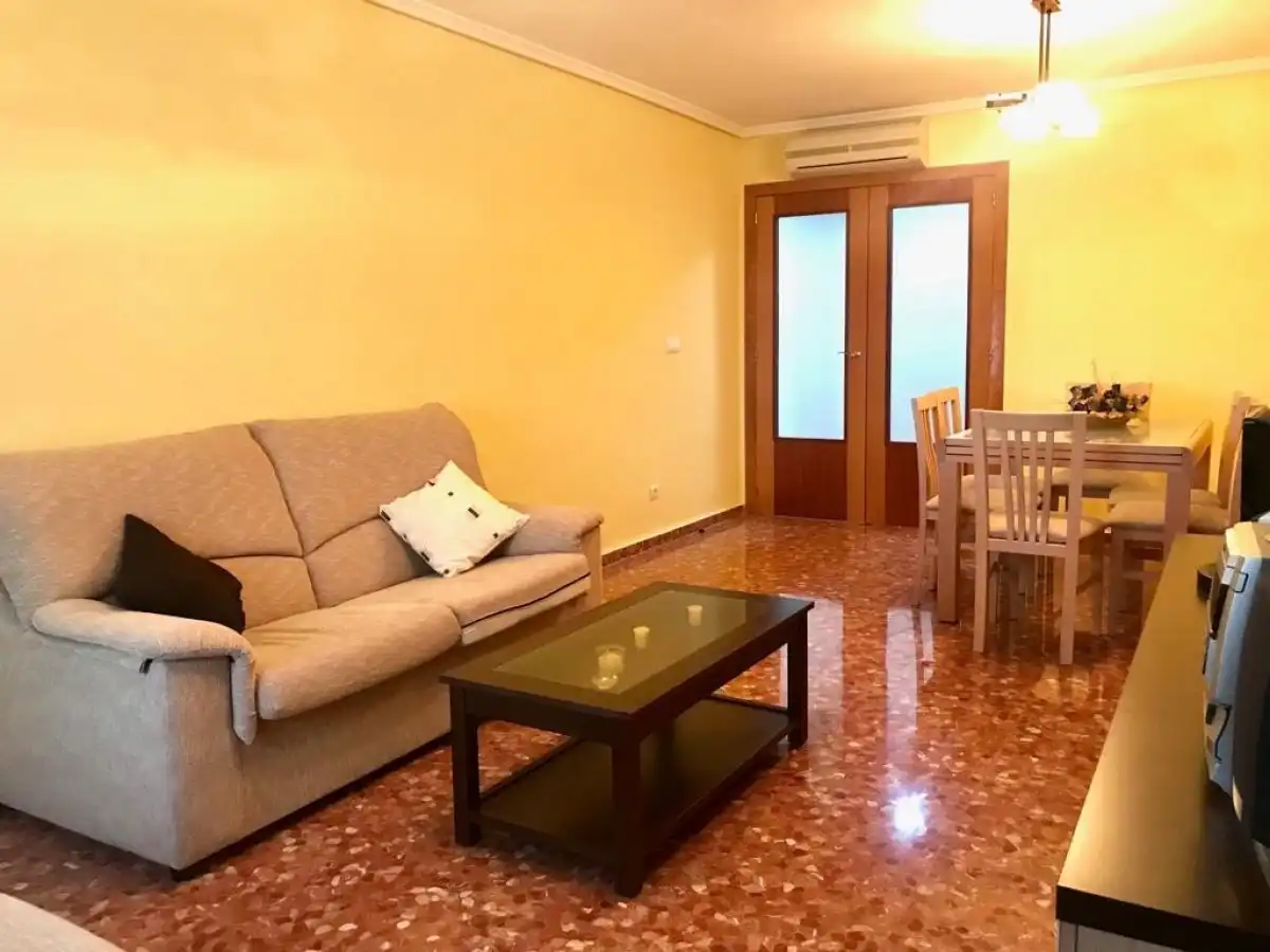 Sala de estar de Piso de alquiler en Manises con Aire acondicionado, Calefacción y Amueblado