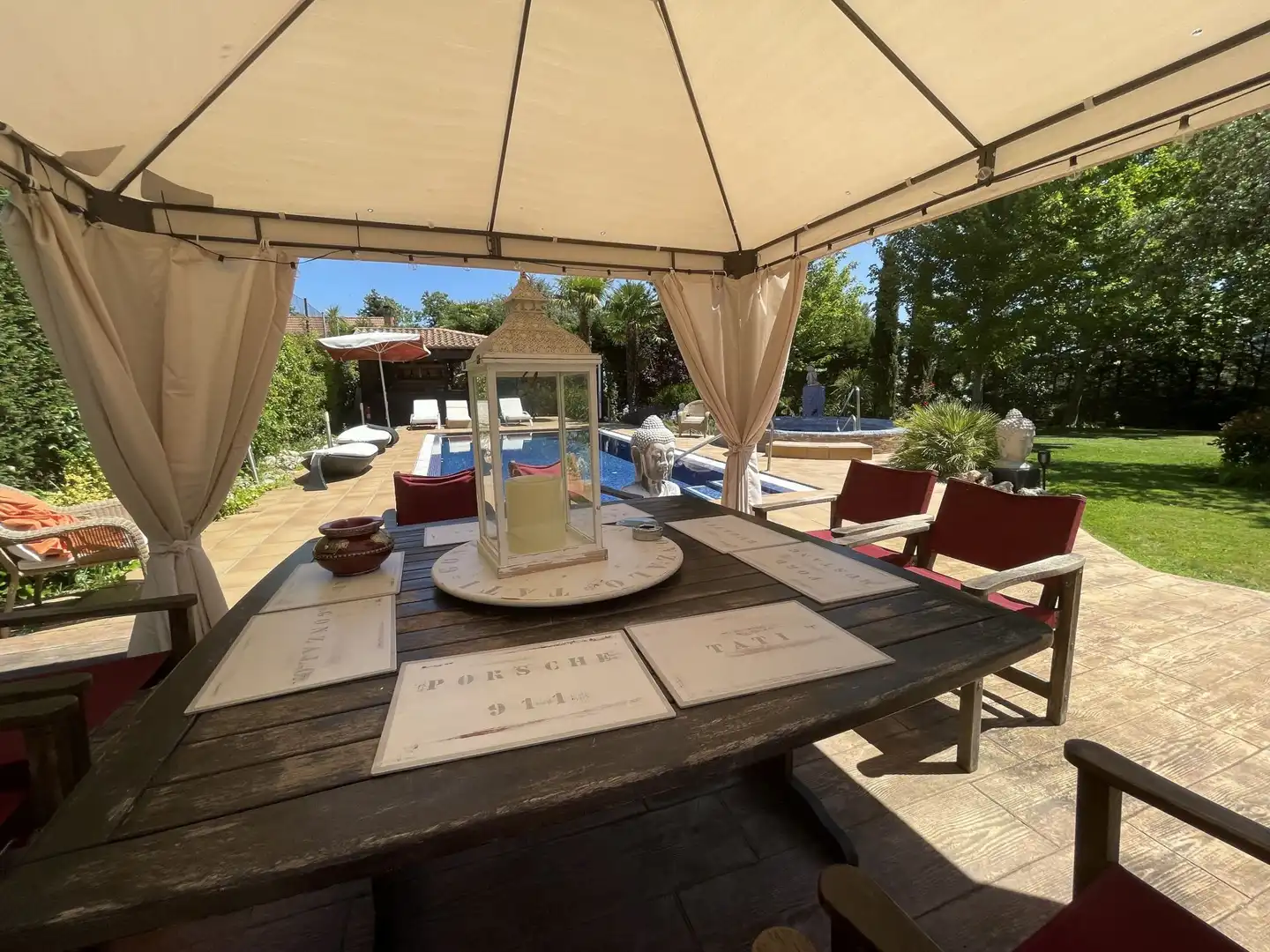 Terraza de Casa o chalet en venta en Boadilla del Monte con Aire acondicionado, Jardín privado y Trastero