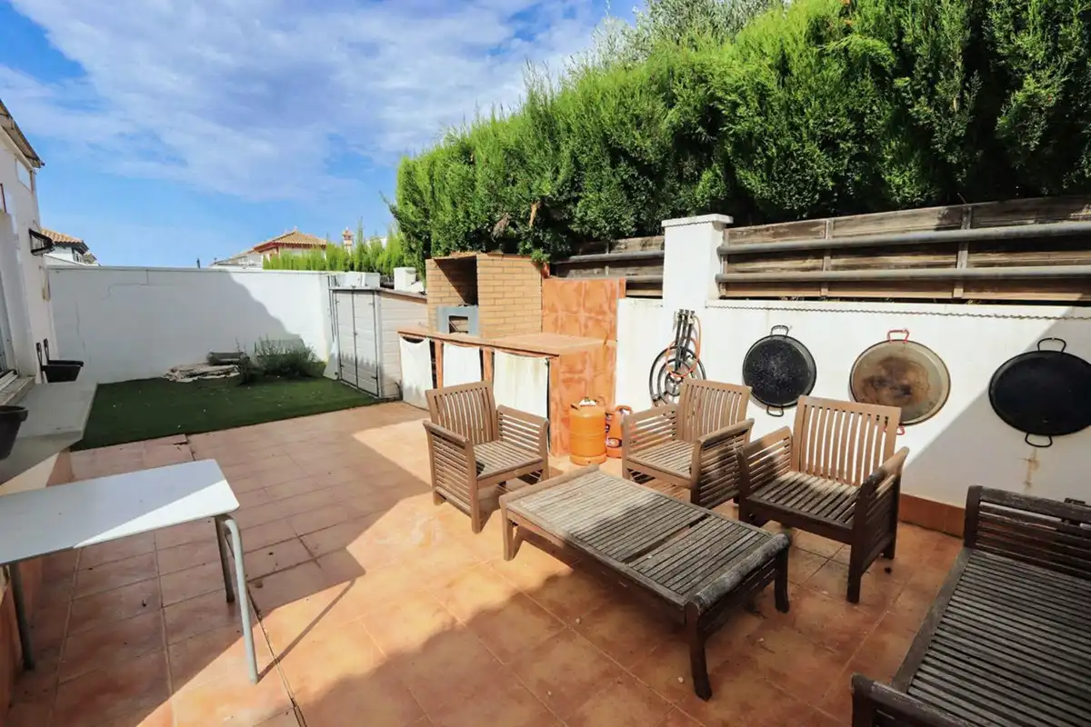 Terrassa de Casa o xalet en venda en Murcia amb Aire condicionat, Jardí privat i Terrassa