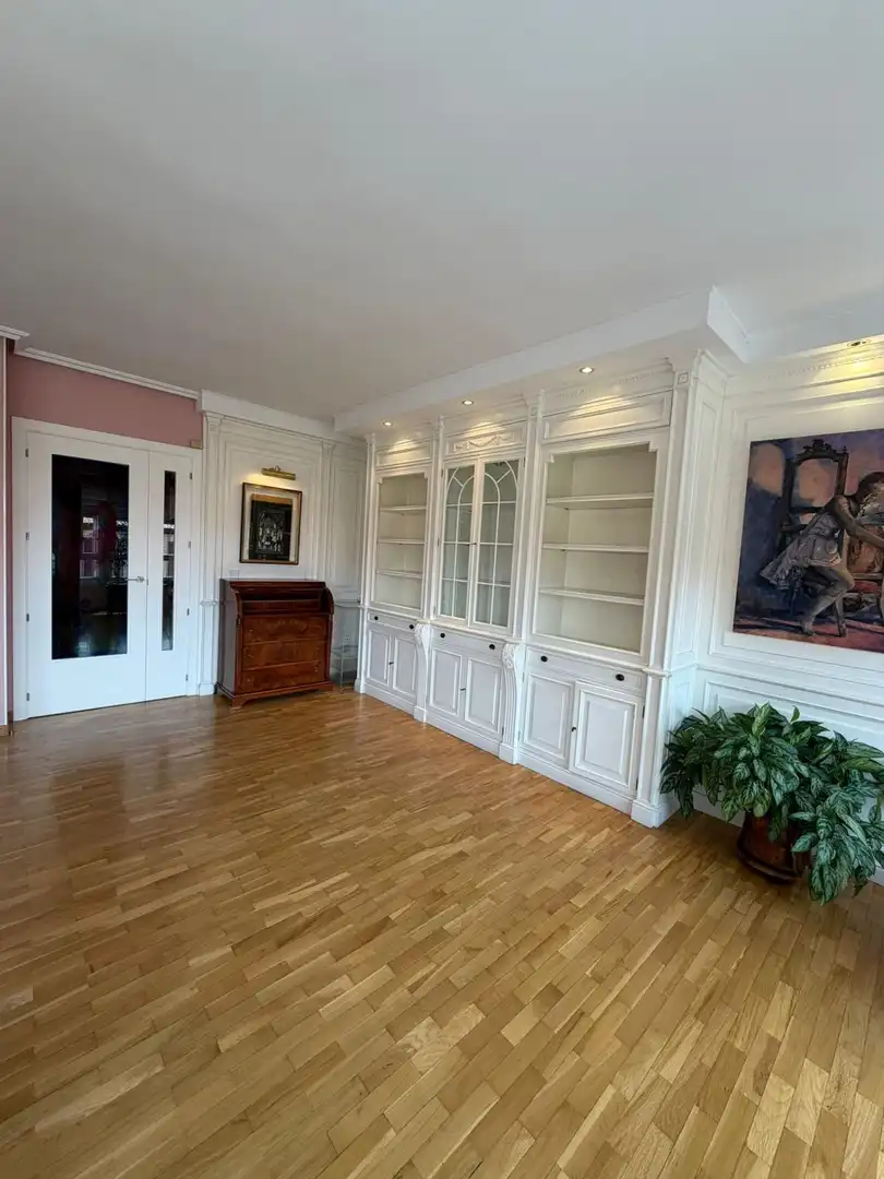 Sala de estar de Piso de alquiler en Madrid con Aire acondicionado, Calefacción y Parquet