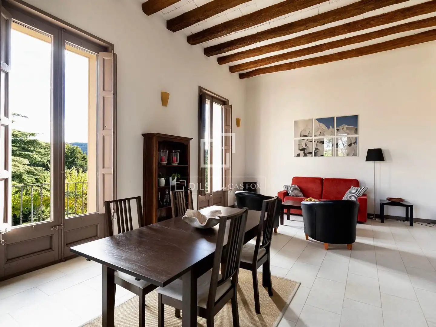 Living room of Country homes for sale in La Torre de Claramunt  with Air Conditioner, Heating and Private garden