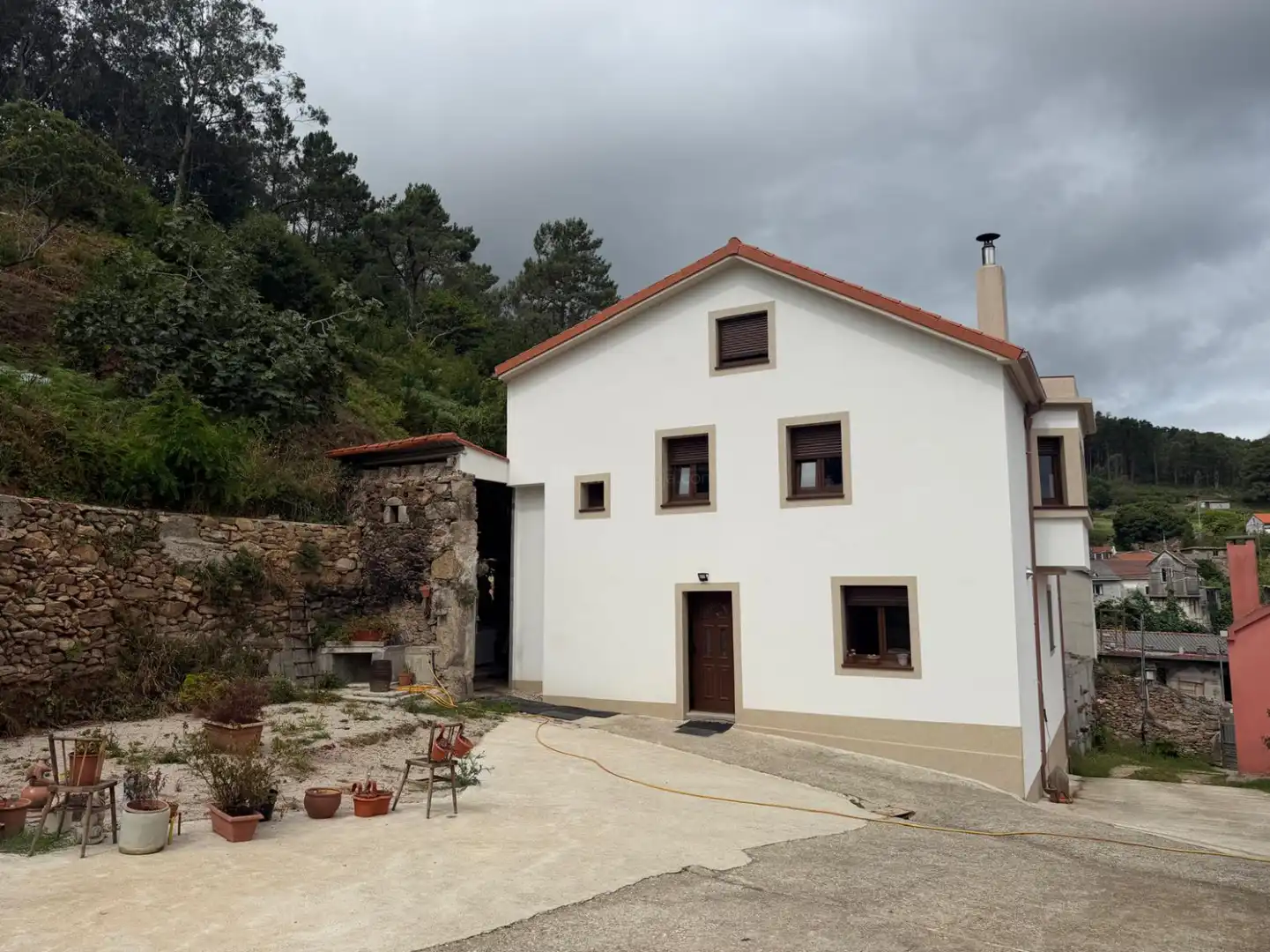 Vista exterior de Residencial en venta en Carballo