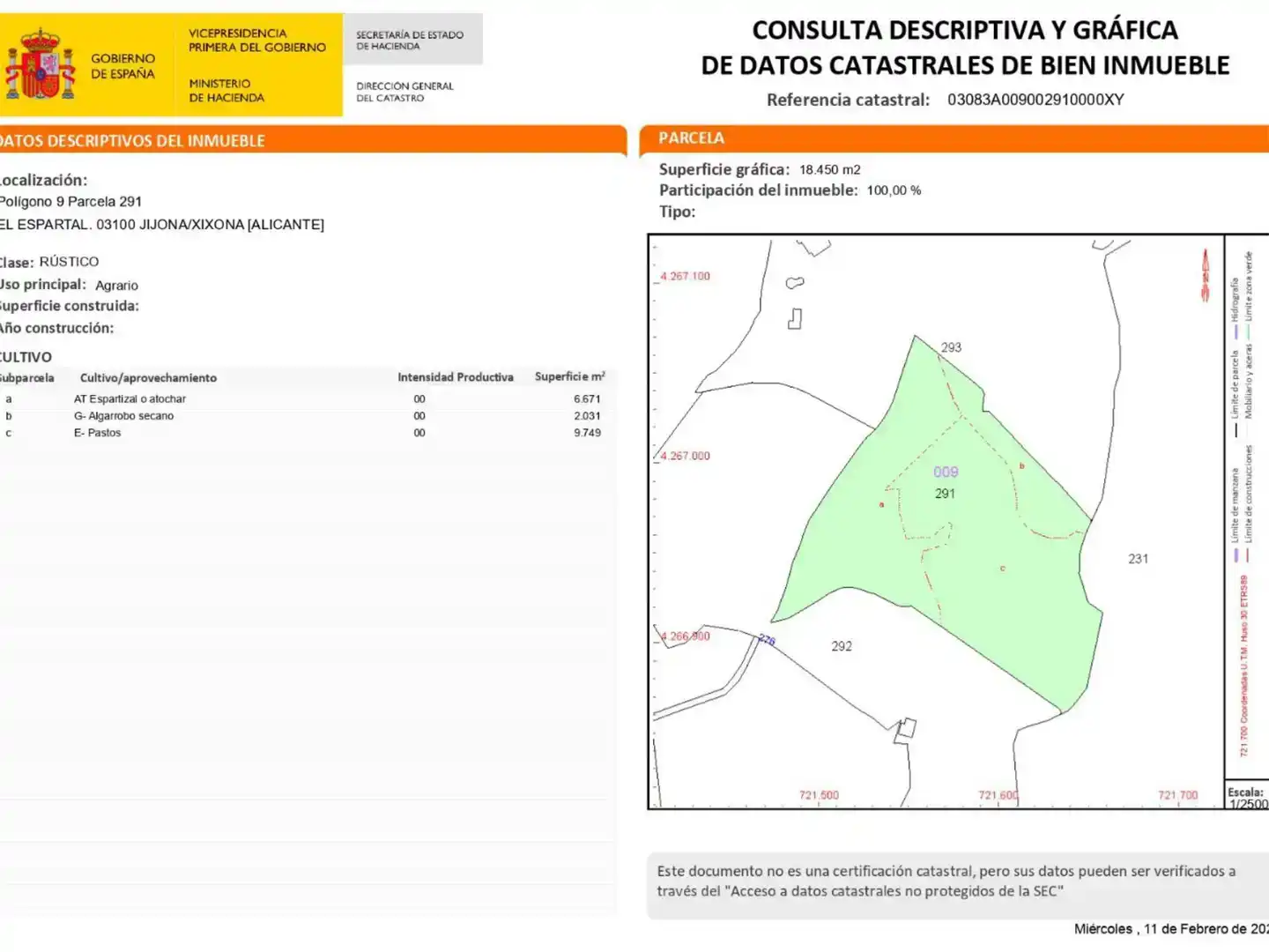 Finca rústica en venda en Jijona / Xixona amb Piscina i Balcó