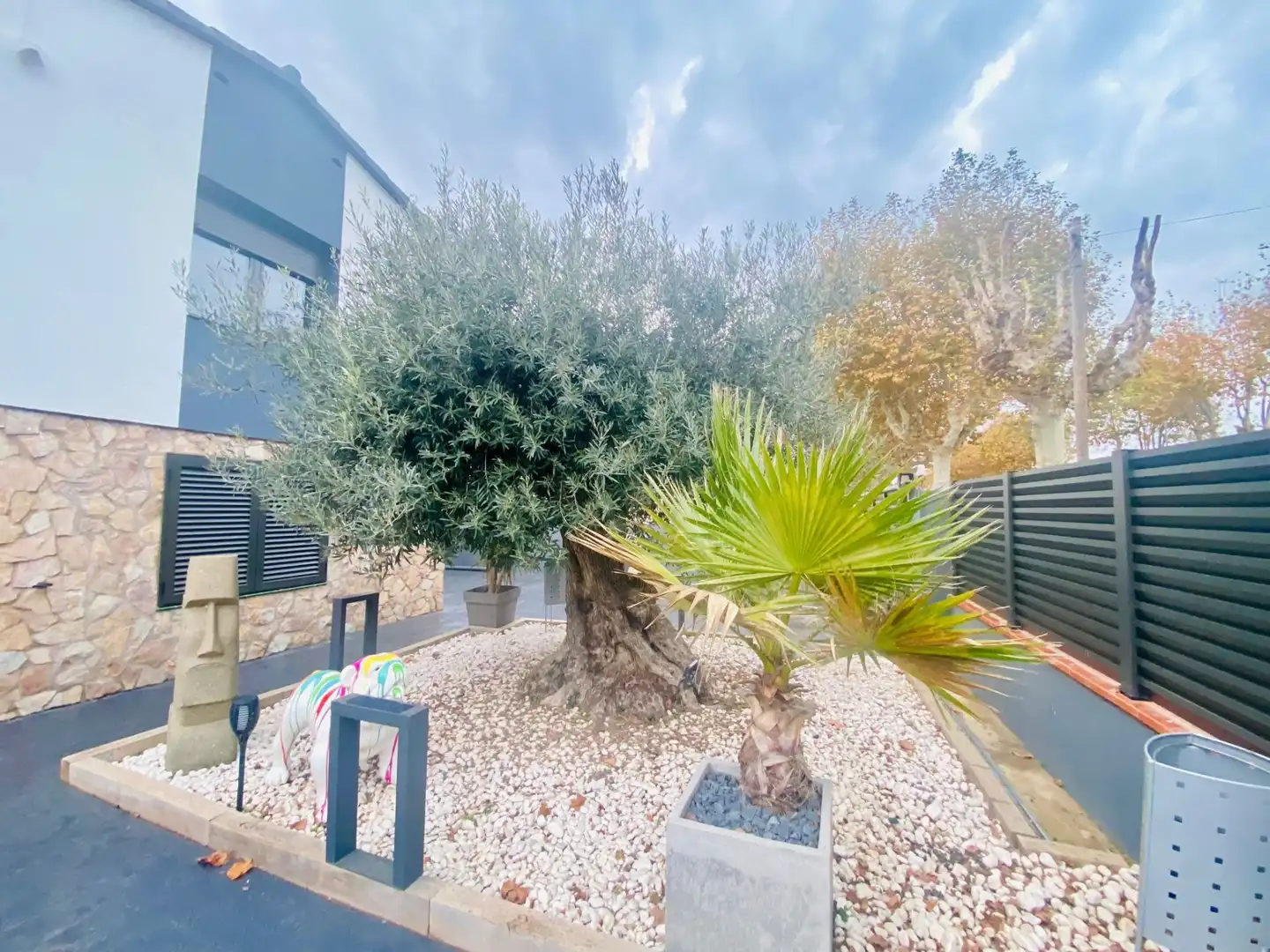 Jardí de Casa adosada en venda en Empuriabrava amb Aire condicionat, Calefacció i Jardí privat