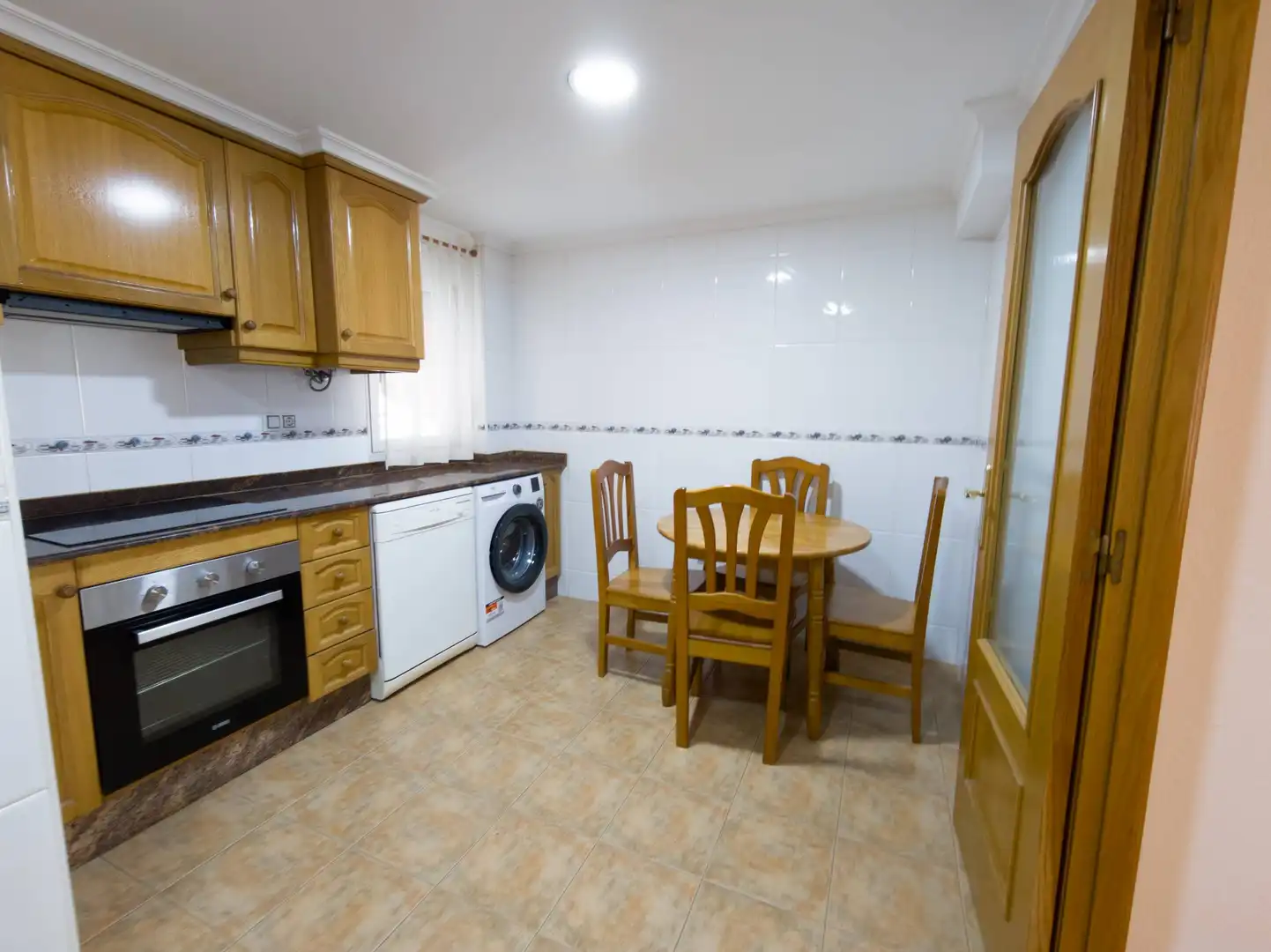 Kitchen of Flat for sale in Santa Pola  with Air Conditioner, Storage room and Furnished