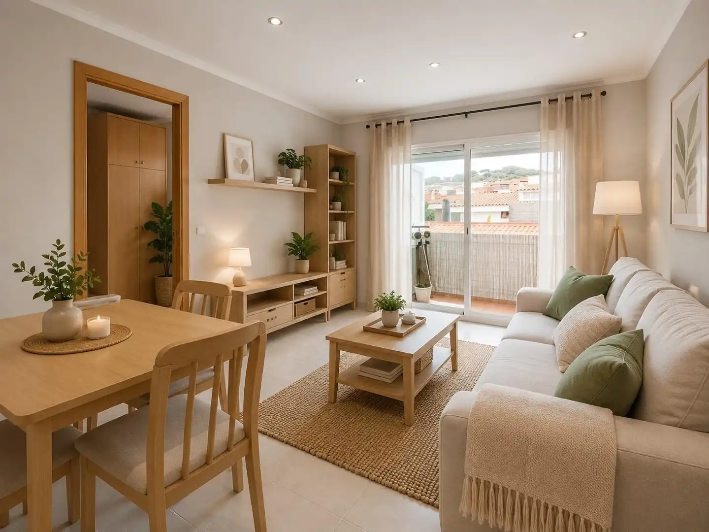 Living room of Attic for sale in Canet de Mar  with Heating and Balcony
