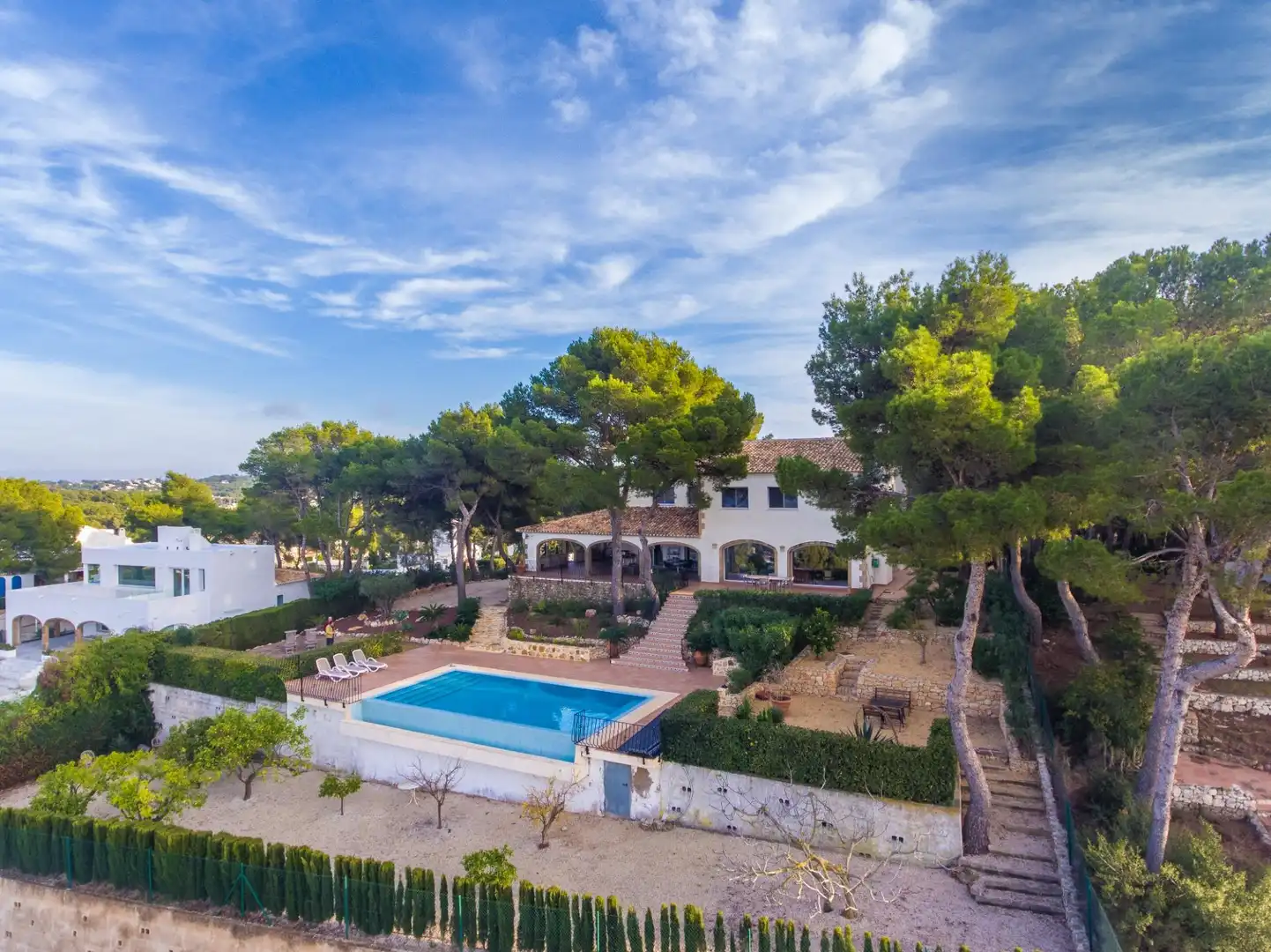 Garden of Houses for sale in Jávea / Xàbia  with Air Conditioner, Private garden and Terrace