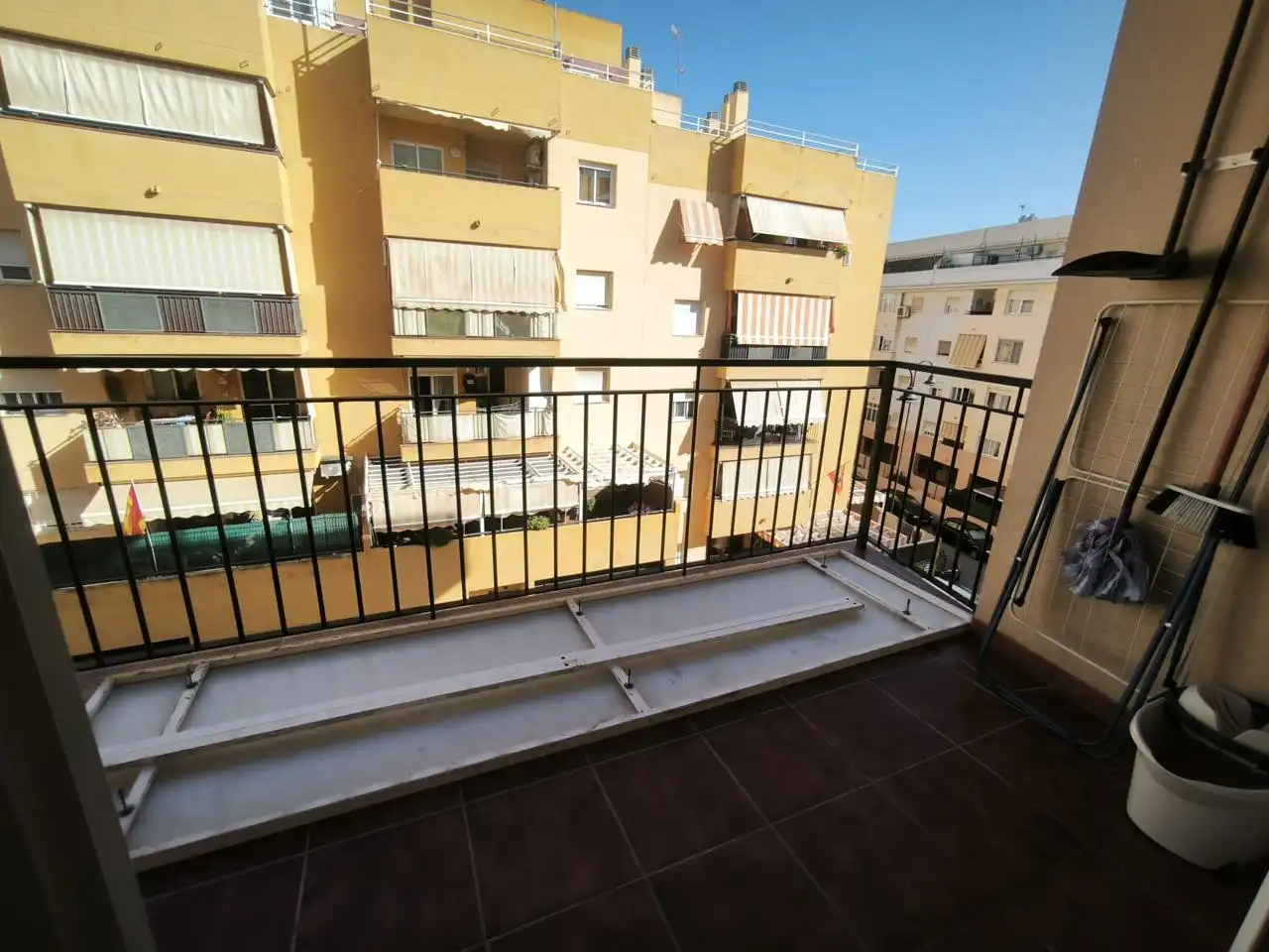 Terrassa de Pis de lloguer en Mijas amb Terrassa i Moblat