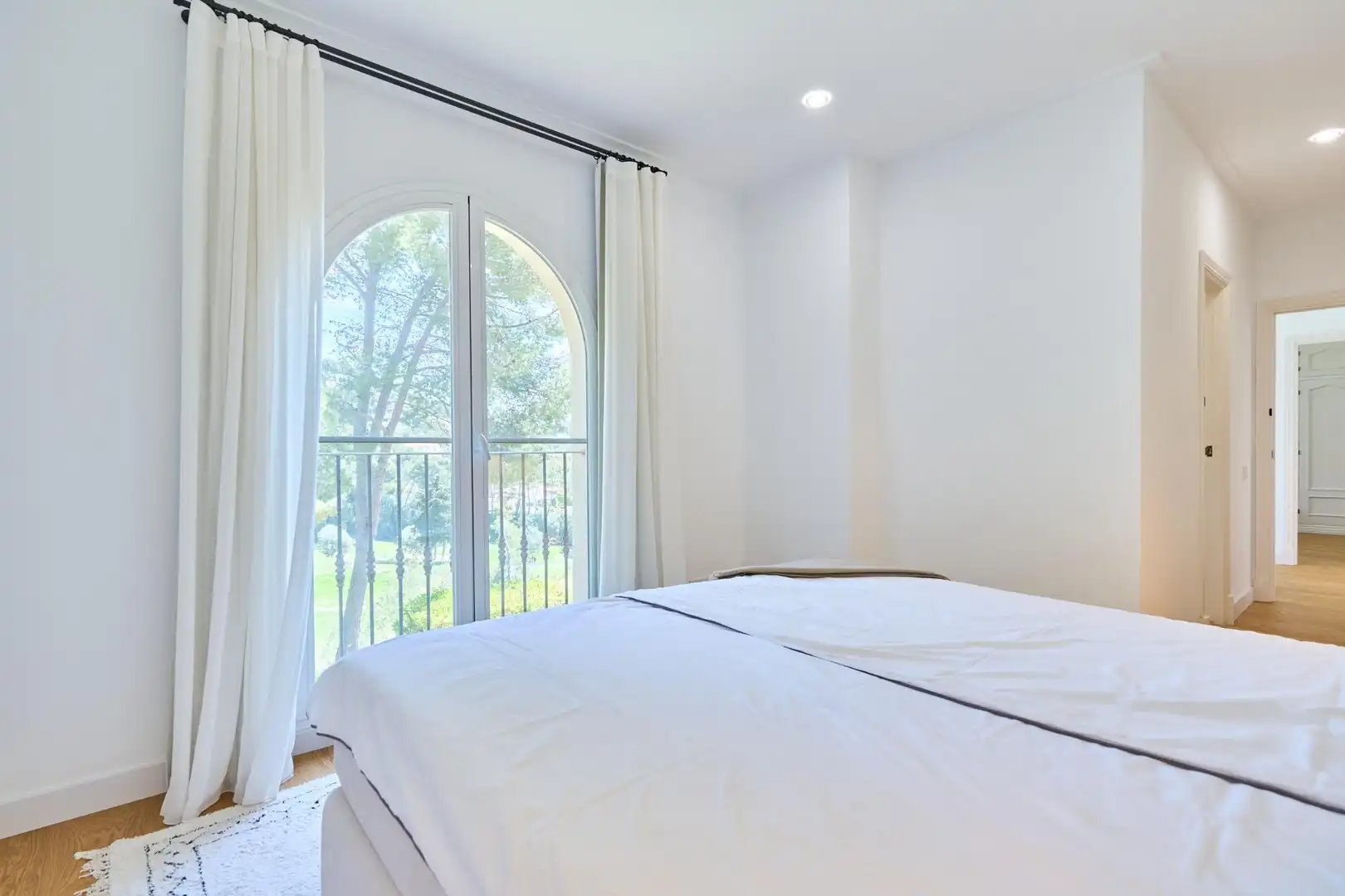 Dormitori de Casa o xalet en venda en  Palma de Mallorca amb Aire condicionat, Jardí privat i Parquet