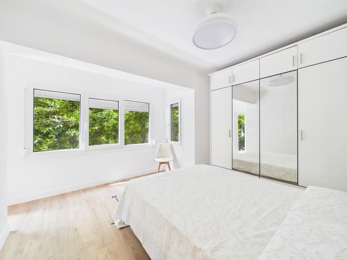 Bedroom of Flat for rent in  Palma de Mallorca  with Air Conditioner, Furnished and Balcony