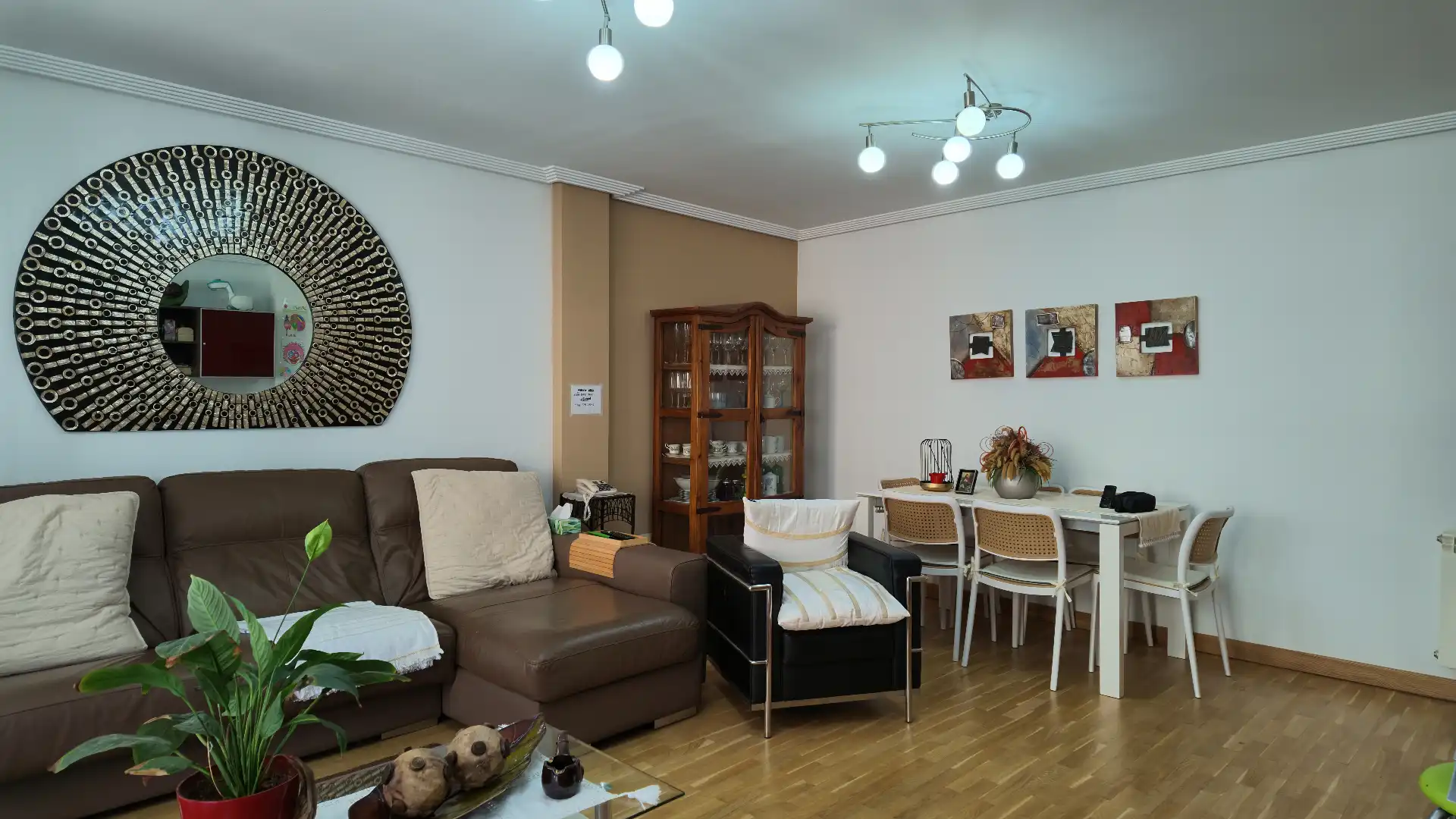 Sala d'estar de Pis en venda en Andoain amb Calefacció, Traster i Moblat