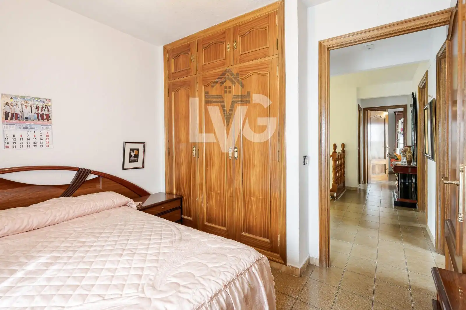 Schlafzimmer von Haus oder Chalet zum Verkauf in Fuente El Saz de Jarama mit Heizung, Möbliert und Ofen