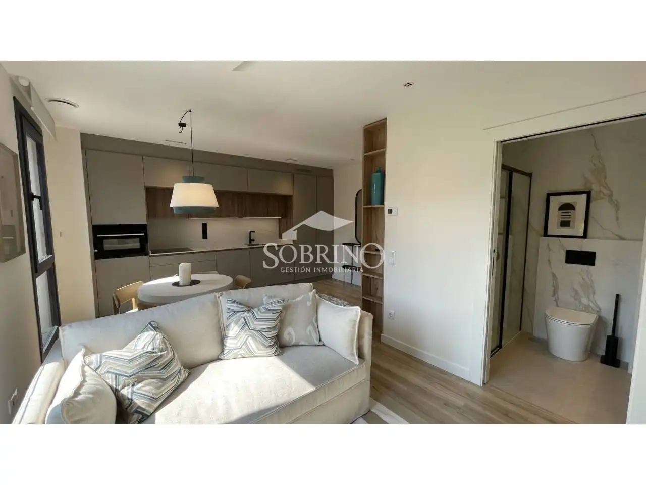 Sala de estar de Apartamento en venta en Llanes con Aire acondicionado, Calefacción y Amueblado