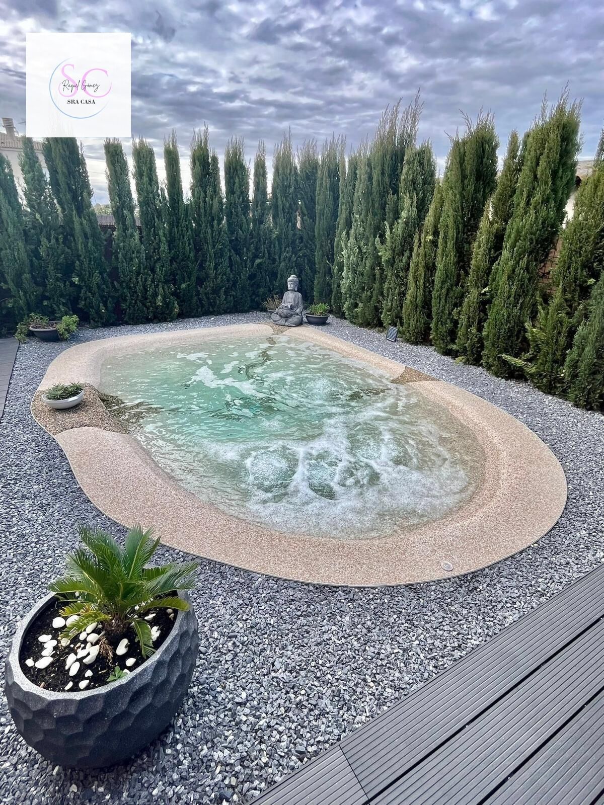 Piscina de Casa adosada en venda en Sant Jordi Desvalls