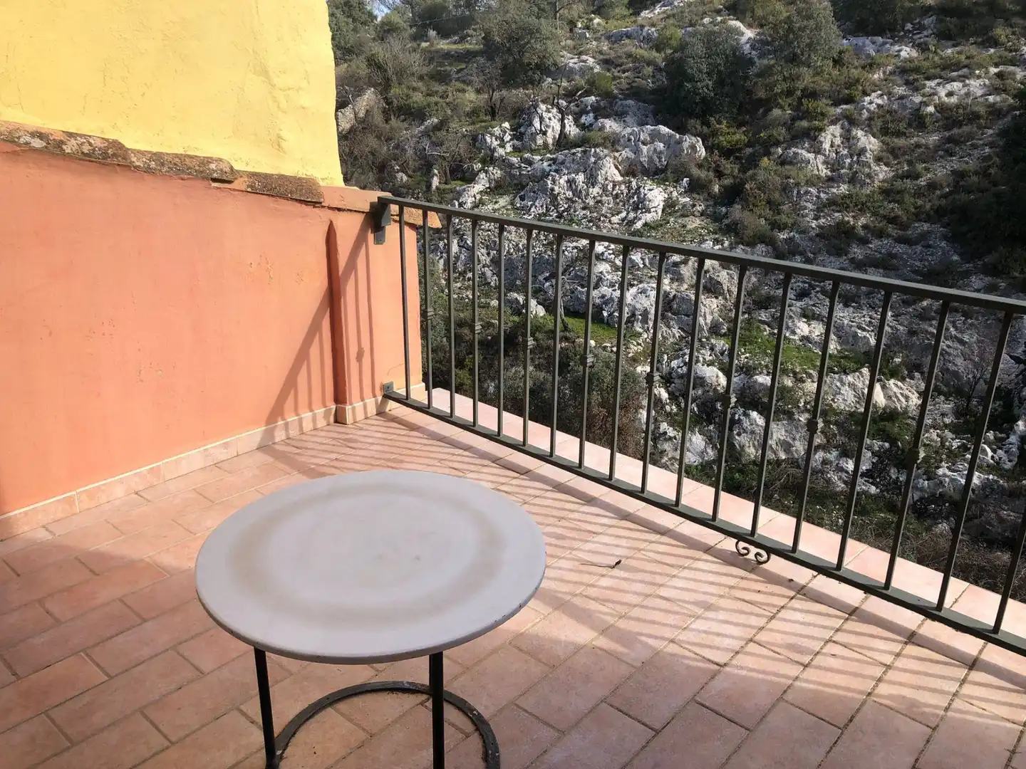 Terrasse von Wohnungen zum Verkauf in La Vall d'Alcalà mit Klimaanlage und Möbliert