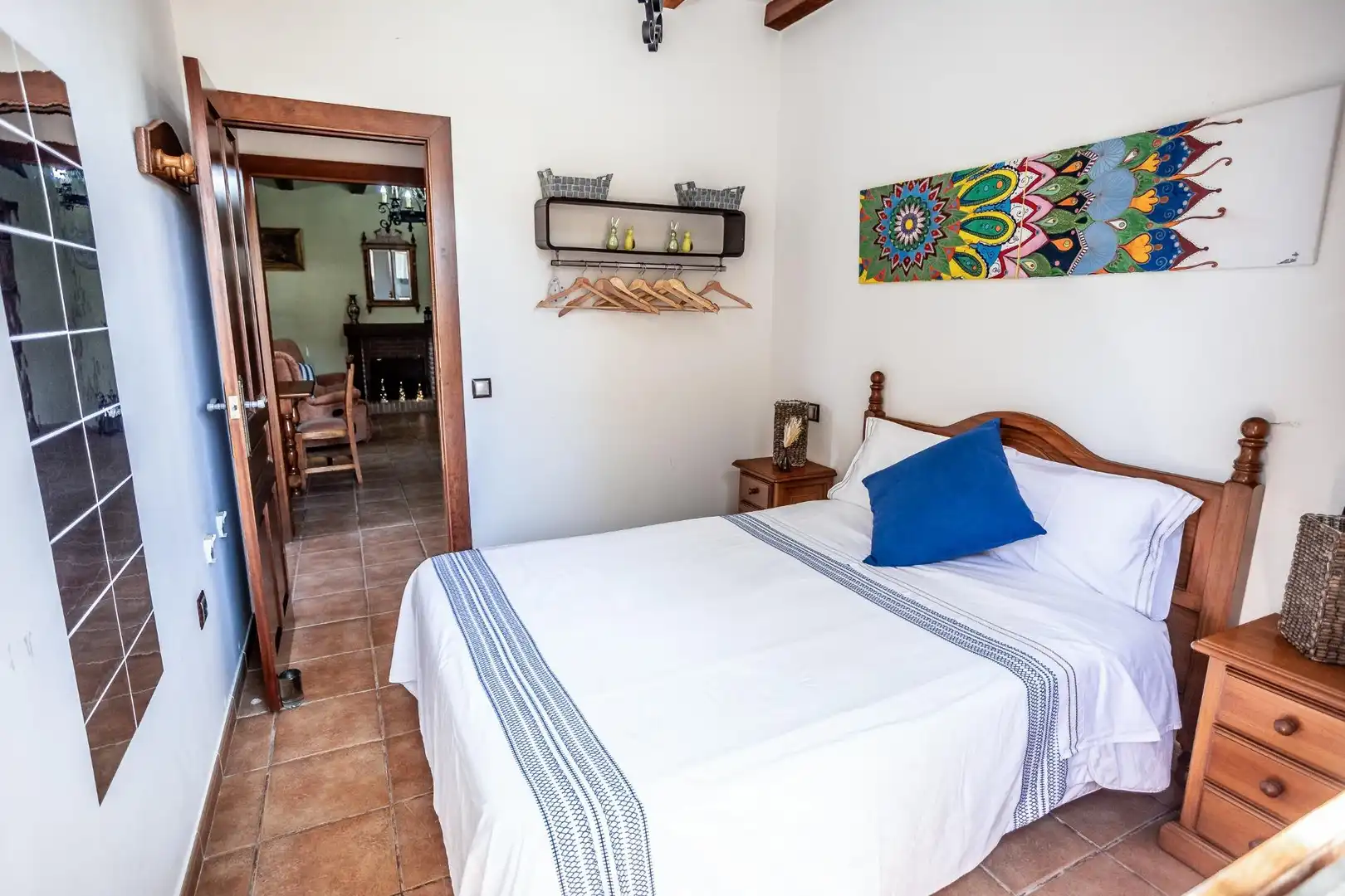 Dormitori de Casa o xalet en venda en Pedralba amb Aire condicionat, Calefacció i Jardí privat