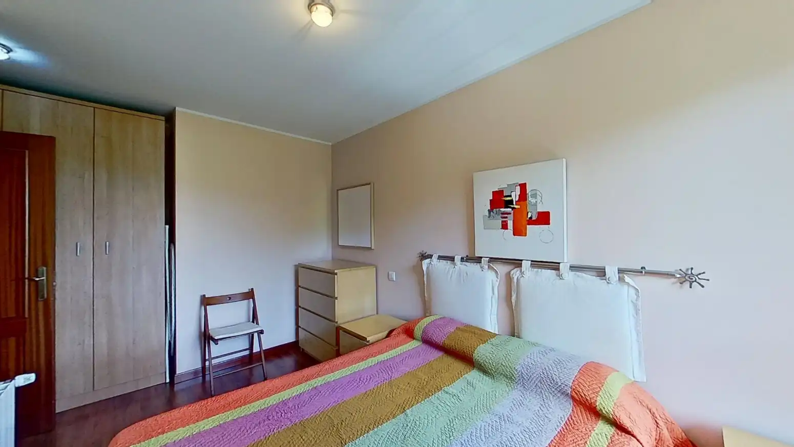 Bedroom of Flat for sale in Cartes  with Heating, Parquet flooring and Storage room