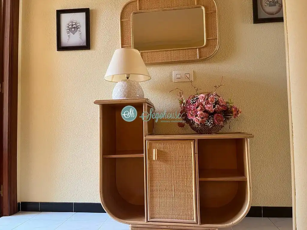 Bedroom of Flat for sale in Segovia  with Heating, Parquet flooring and Terrace
