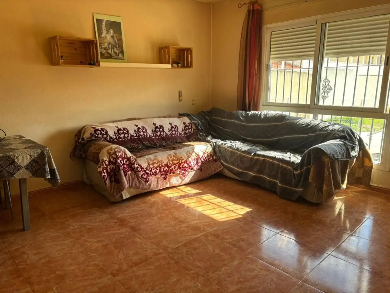 Sala de estar de Piso en venta en Ceutí con Trastero y Amueblado