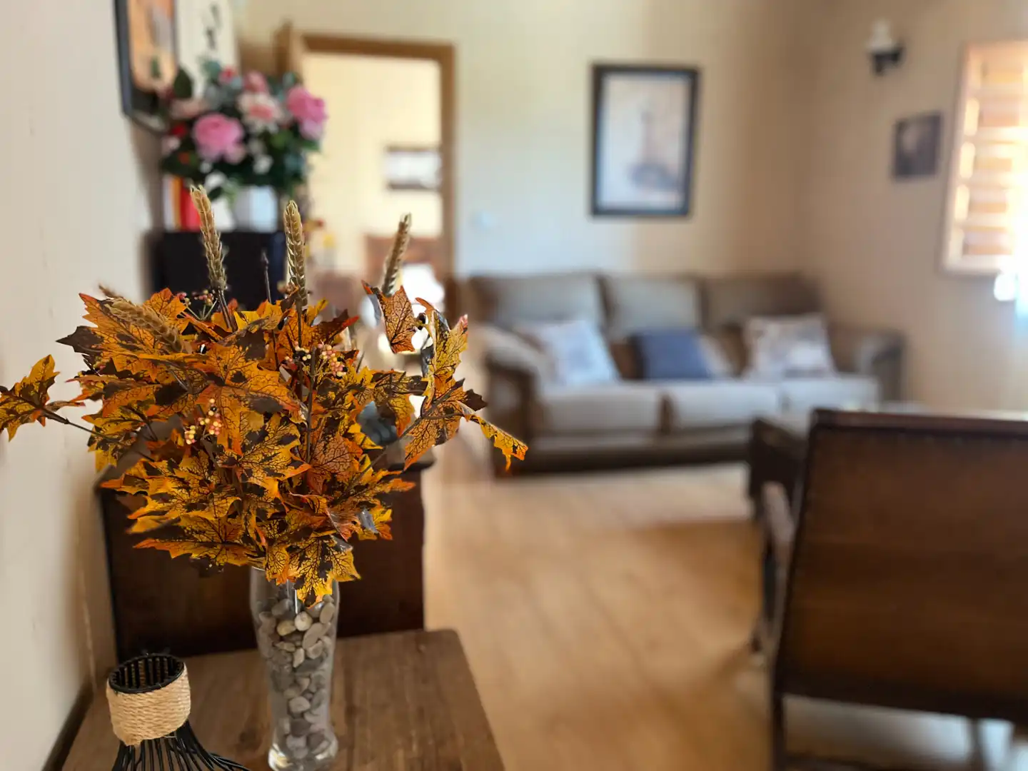 Sala de estar de Finca rústica en venta en El Burgo de Ebro con Aire acondicionado, Calefacción y Jardín privado