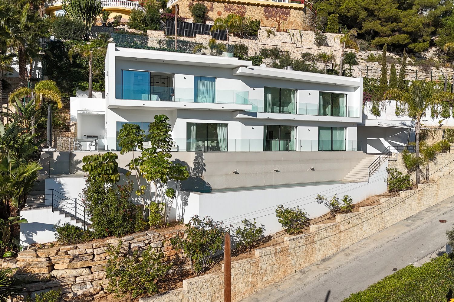Vista exterior de Finca rústica en venda en Jávea / Xàbia amb Aire condicionat, Calefacció i Terrassa