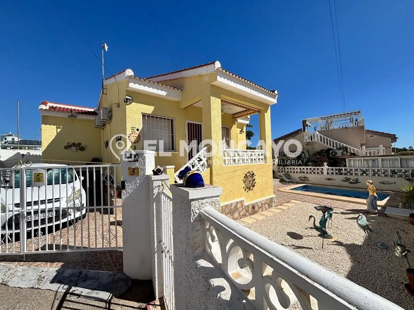Vista exterior de Casa o chalet en venta en Rojales con Aire acondicionado, Jardín privado y Terraza