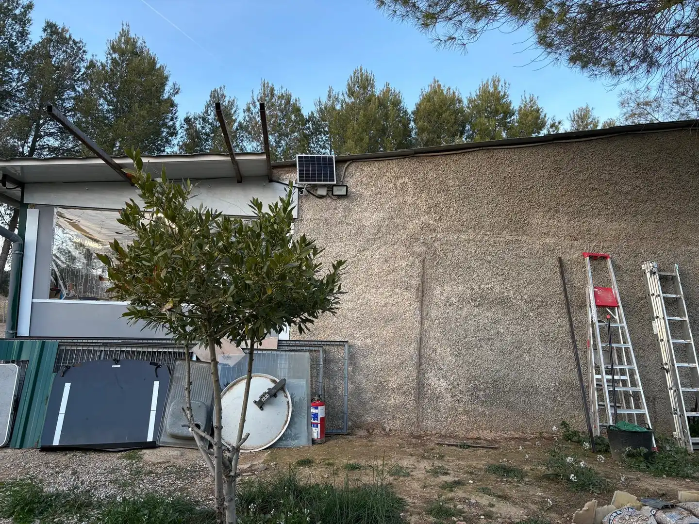 Vista exterior de Finca rústica en venda en Morata de Tajuña