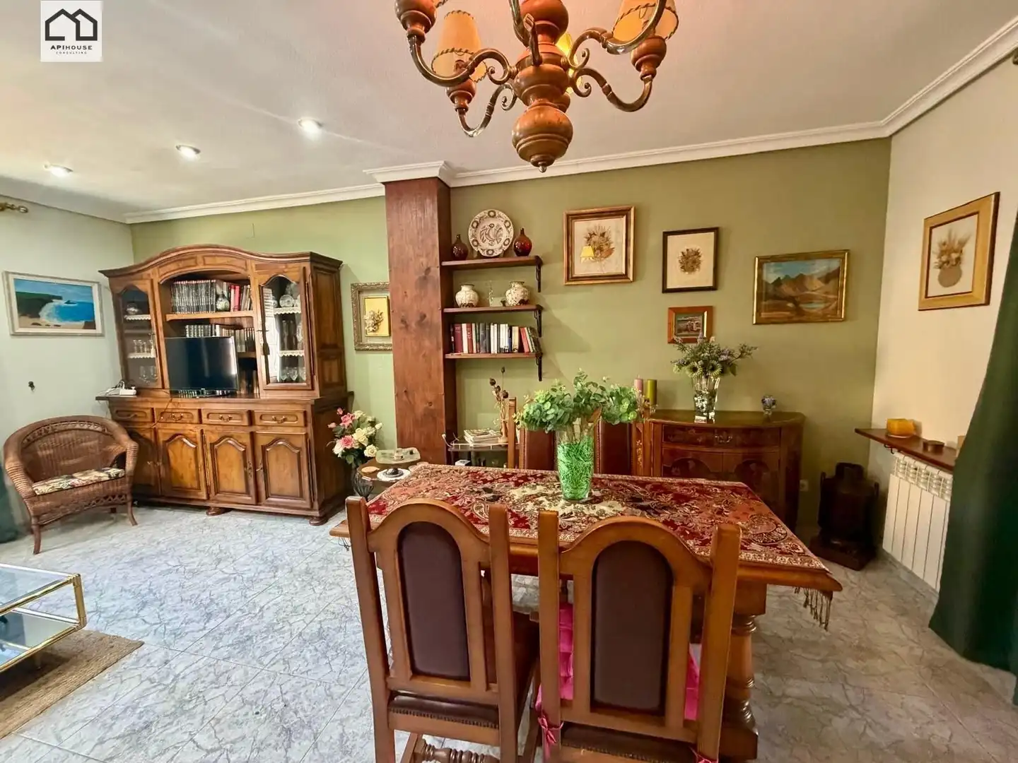 Dining room of Houses for sale in Numancia de la Sagra  with Air Conditioner, Heating and Terrace