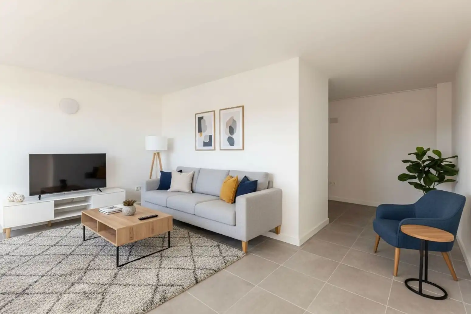 Sala d'estar de Àtic en venda en Zizur Mayor / Zizur Nagusia amb Aire condicionat, Calefacció i Jardí privat