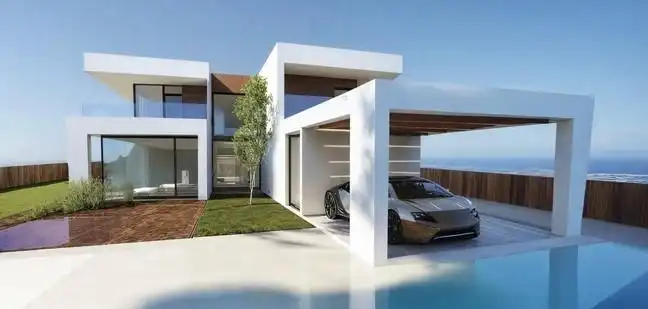 Vista exterior de Casa o xalet en venda en Guadalix de la Sierra amb Aire condicionat, Calefacció i Jardí privat