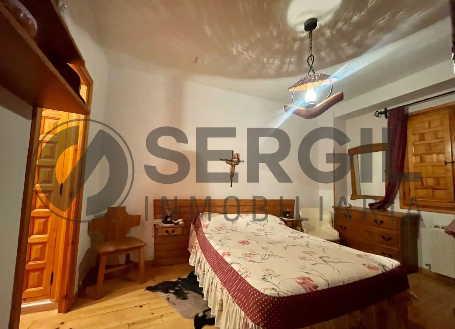 Bedroom of Houses for sale in Brieva  with Heating, Private garden and Storage room