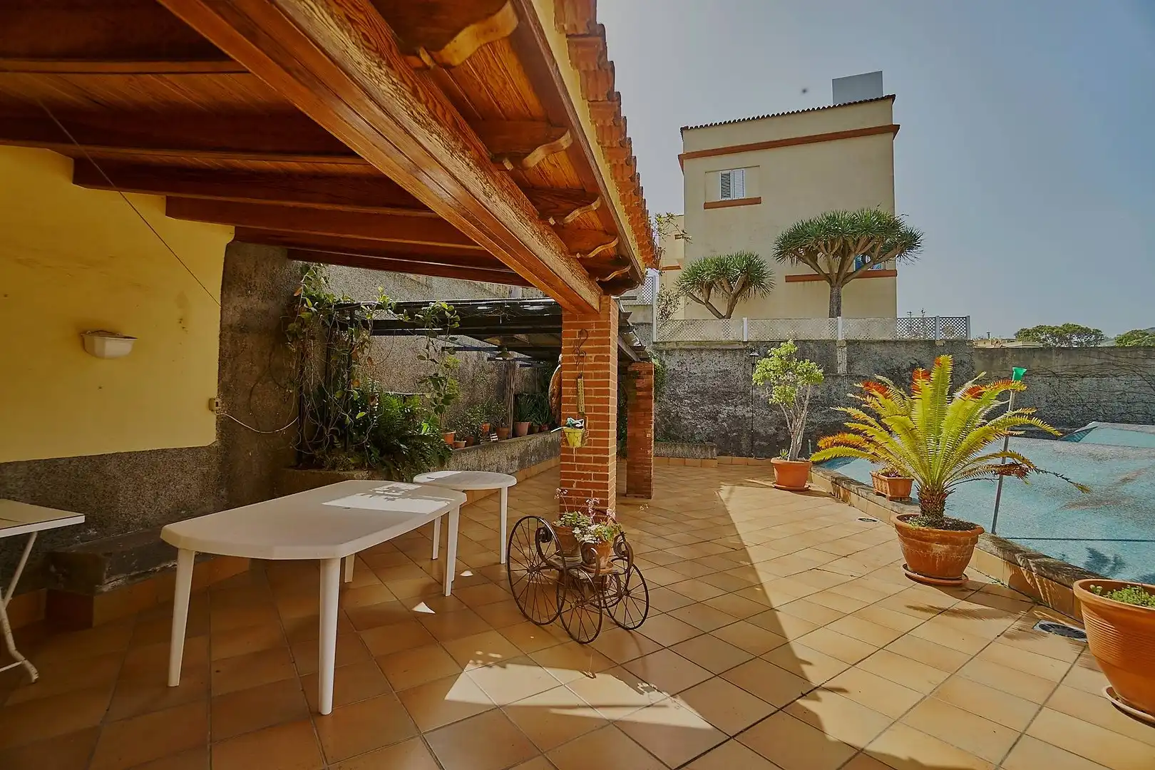 Terrassa de Casa o xalet en venda en Santa Brígida amb Jardí privat, Terrassa i Balcó
